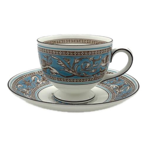 Wedgwood (ウェッジウッド) カップ&ソーサー フロレンティーン・ターコイズ