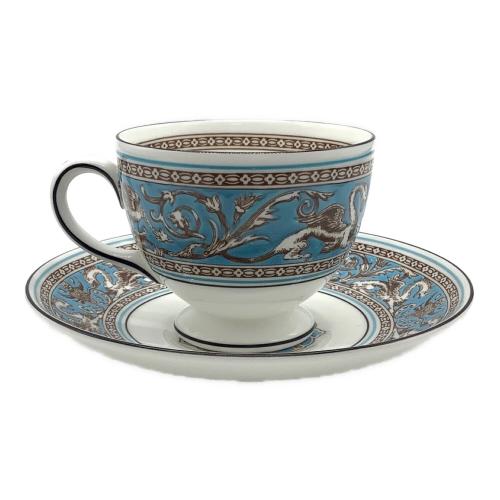 Wedgwood (ウェッジウッド) カップ&ソーサー フロレンティーン・ターコイズ