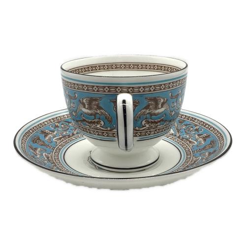 Wedgwood (ウェッジウッド) カップ&ソーサー フロレンティーン・ターコイズ