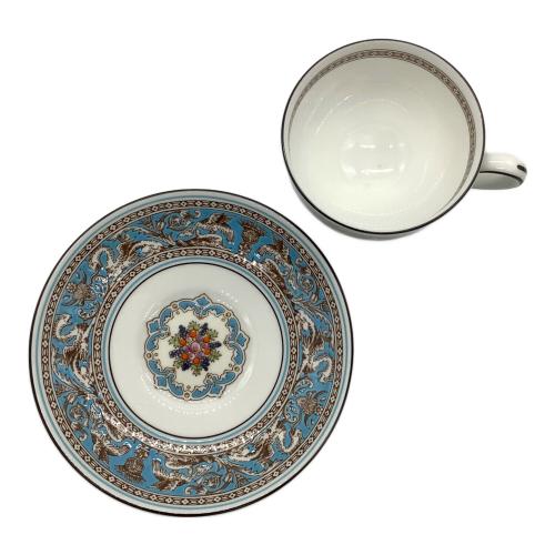 Wedgwood (ウェッジウッド) カップ&ソーサー フロレンティーン・ターコイズ