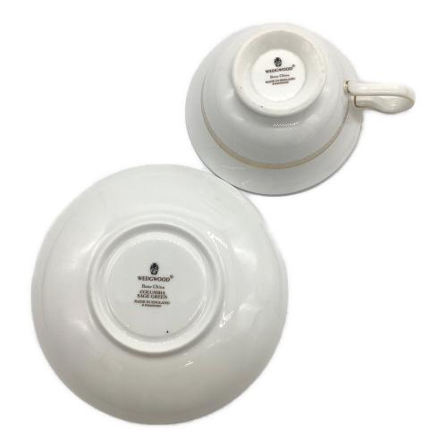 Wedgwood (ウェッジウッド) カップ&ソーサー コロンビア・セージグリーン