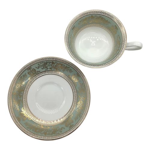 Wedgwood (ウェッジウッド) カップ&ソーサー コロンビア・セージグリーン