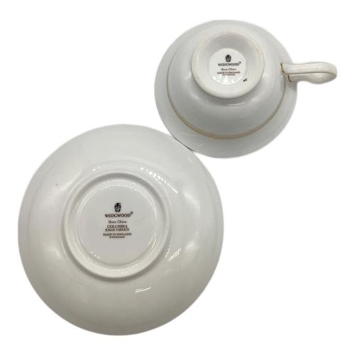 Wedgwood (ウェッジウッド) カップ&ソーサー コロンビア・セージグリーン