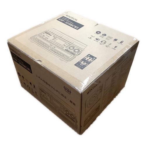 WINTECH (ウィンテック) スピーカー搭載ダブルCDマルチオーディオプレーヤー KRP-309MCWS 2022年製