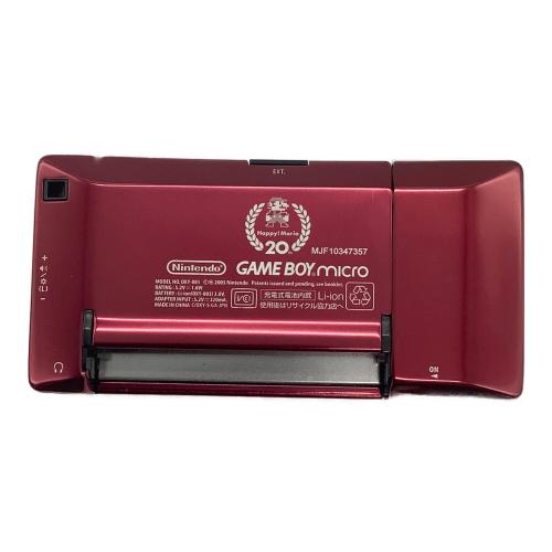 Nintendo (ニンテンドー) GAMEBOY micro OXY-001
