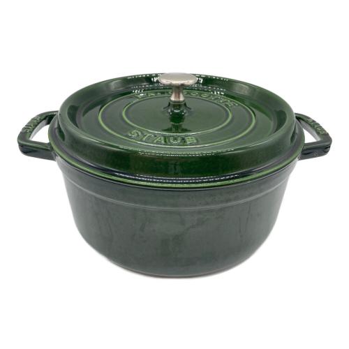 Staub (ストウブ) ホーロー鍋 24cm ピコ・ココット