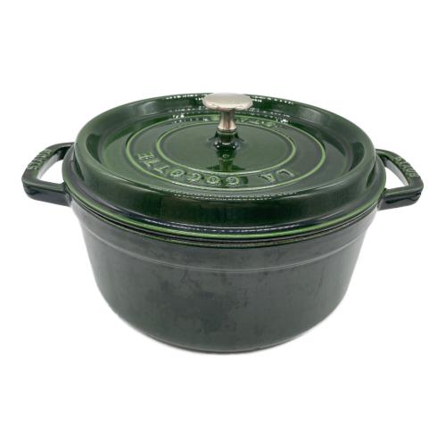 Staub (ストウブ) ホーロー鍋 24cm ピコ・ココット