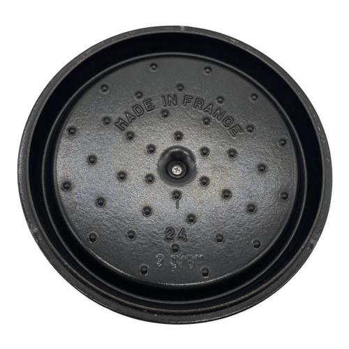 Staub (ストウブ) ホーロー鍋 24cm ピコ・ココット