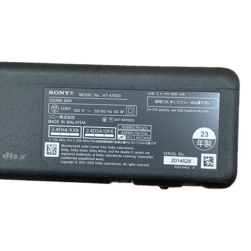 SONY (ソニー) サウンドバーシステム HT-A7000 2023年製 8