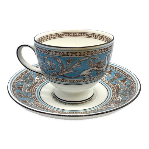 Wedgwood (ウェッジウッド) カップ&ソーサー フロレンティーン・ターコイズ