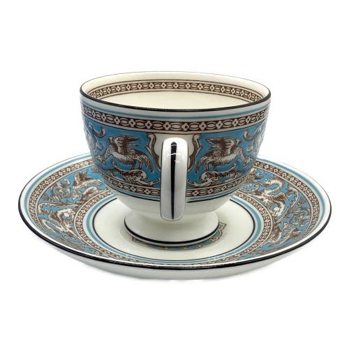 Wedgwood (ウェッジウッド) カップ&ソーサー フロレンティーン・ターコイズ