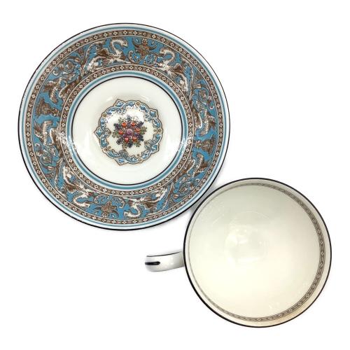 Wedgwood (ウェッジウッド) カップ&ソーサー フロレンティーン・ターコイズ