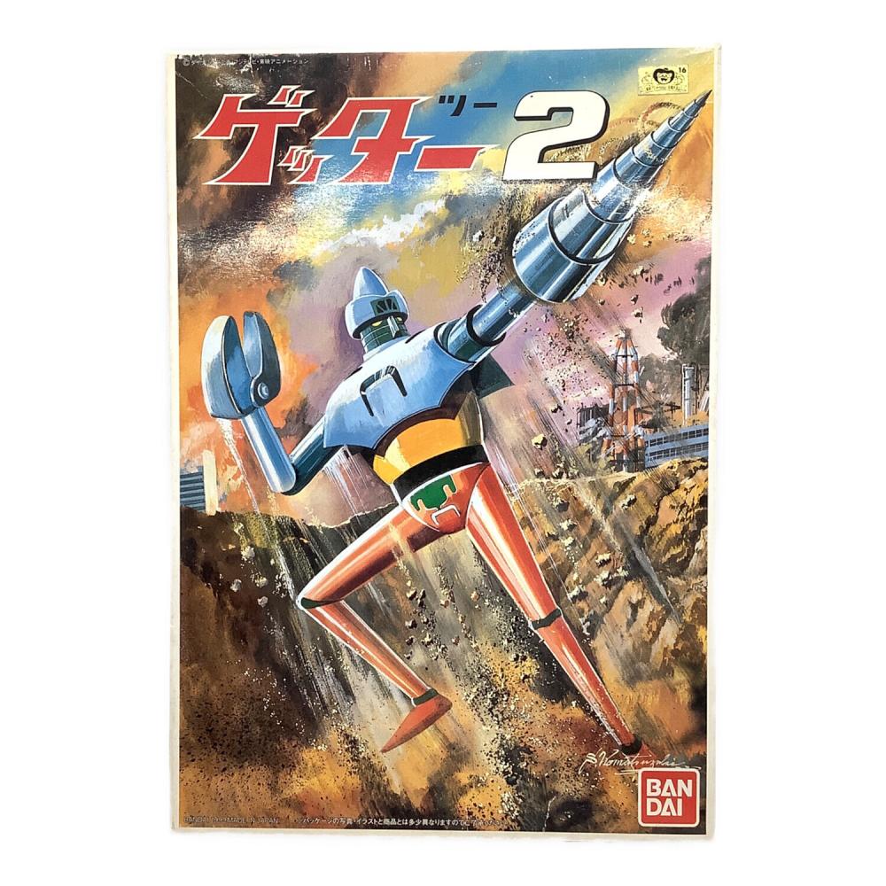 【未組立】ゲッターロボ　ゲッター1/ゲッター2 プラモデル 復刻版 バンダイ BANDAI (バンダイ) ゲッター2(ツー) 「ゲッターロボ」 プラモデル