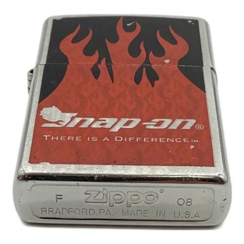 ZIPPO (ジッポ) オイルライター 2008年製 Snap-on