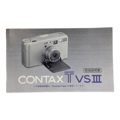 CONTAX (コンタックス) フィルムカメラ TVS III クローム