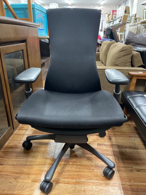 Herman Miller (ハーマンミラー) エンボディチェア CN122AWAAG1G1BB3014 168 ブラック