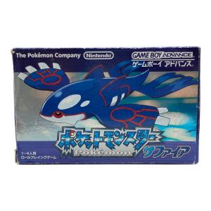 任天堂 (ニンテンドウ) ポケットモンスター サファイア ゲームボーイアドバンス用ソフト CERO A (全年齢対象)
