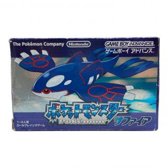 任天堂 (ニンテンドウ) ポケットモンスター サファイア ゲームボーイアドバンス用ソフト CERO A (全年齢対象)