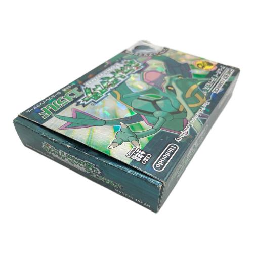 Nintendo (ニンテンドー) ポケットモンスター エメラルド ゲームボーイアドバンス用ソフト シール跡有 CERO A (全年齢対象)