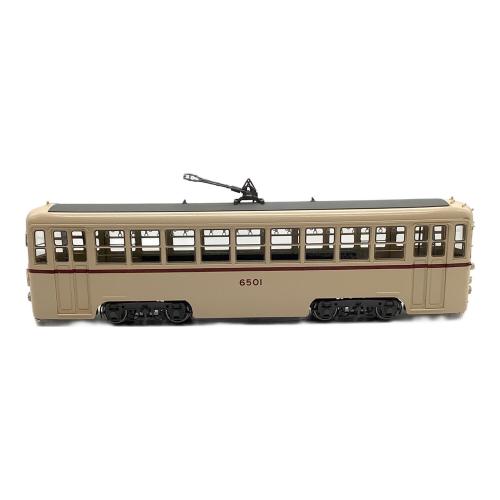 アジン精工(AJIN)　ムサシノモデル 東京都電 6500形 スカート付クリーム HOゲージ ノスタルジック・トロリー・ラインズ 12