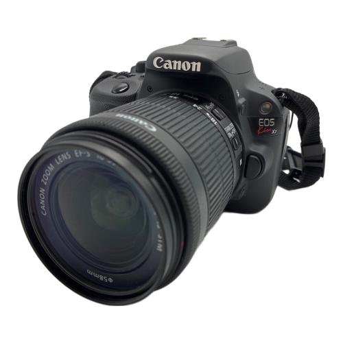 CANON (キヤノン) デジタル一眼レフカメラ EOS KISS X7 EF-S 18-55mm 1:3.5-5.6 IS STM レンズキット