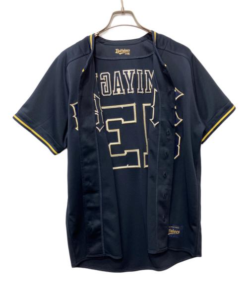 オリックス・バファローズ (オリックス・バファローズ) 野球ユニフォーム ネイビー サイズ:M