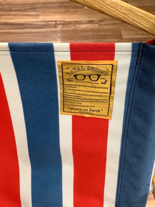 Kermit chair (カーミットチェア) アウトドアチェア RETRO STRIPE NATAL DESIGN マルチカラー