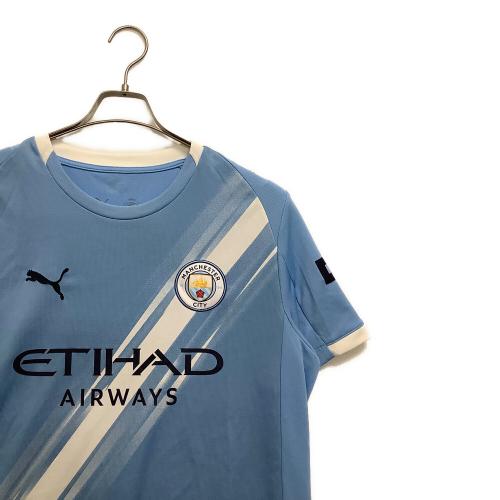 PUMA (プーマ) サッカーユニフォーム 780338-01 マンチェスターシティ メンズ SIZE L ブルー