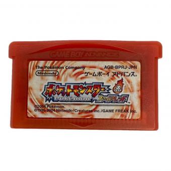 Nintendo　ポケットモンスターファイアーレッド ゲームボーイアドバンス用ソフト
