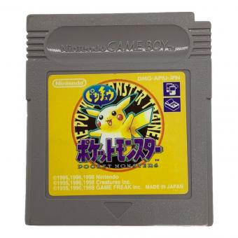 Nintendo　ポケットモンスターピカチュウ ゲームボーイ用ソフト
