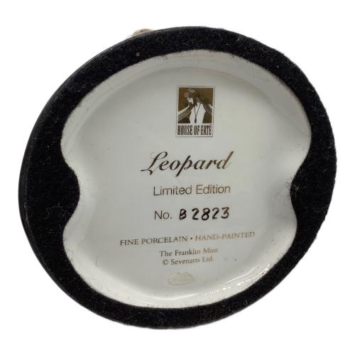 ERTE (エルテ) フィギュリン フランクリンミント Leopard limited edition