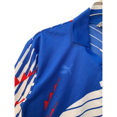 日本代表 (ニホンダイヒョウ) サッカーユニフォーム ヒットユニオン 1993年モデル PUMA メンズ ブルー