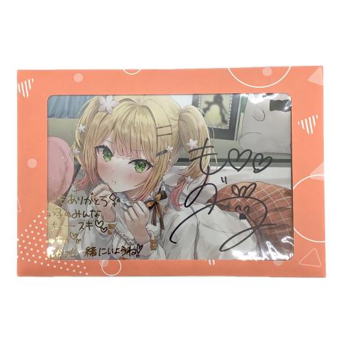 COVER (カバー) ホロライブ 桃鈴ねね 直筆サイン入りポストカード