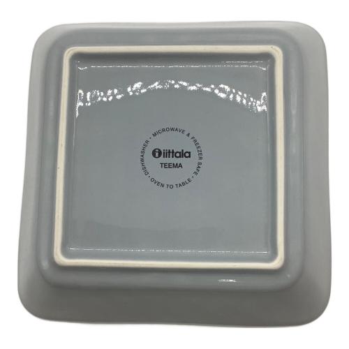 iittala (イッタラ) スクエアプレート 16cm/グレー ティーマ