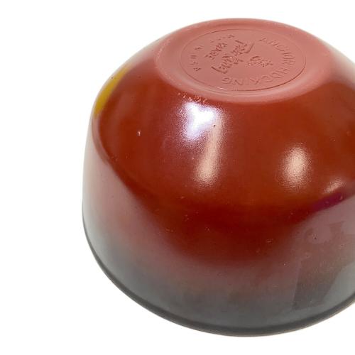 Fire King (ファイヤーキング) ボウル レッド