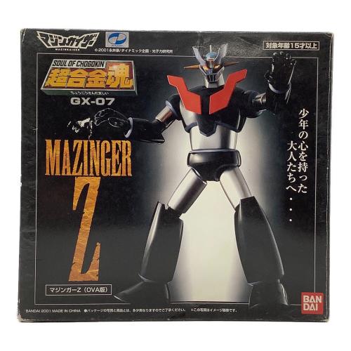 BANDAI (バンダイ) 超合金魂 GX-07 マジンガーZ(OVA版) 「マジンガーZ」
