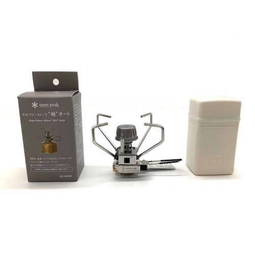 snow peak (スノーピーク) ギガパワーストーブ”地”オート 未使用品 GS-100AR2 PSLPGマーク有