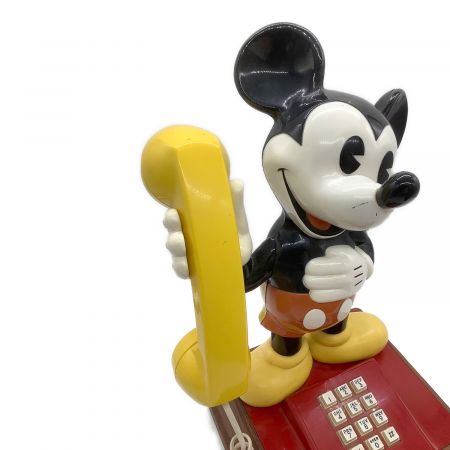 ミッキーマウス　レトロ 電話機 インテリア