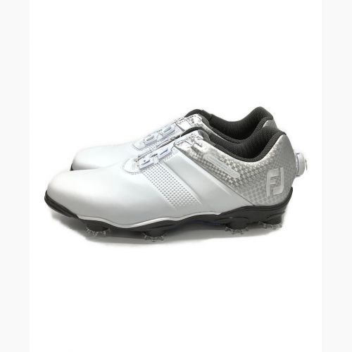 FOOTJOY ゴルフシューズ メンズ SIZE 27cm ホワイト DRYJOYS SP 2021モデル 53366J