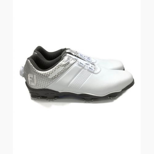 FOOTJOY ゴルフシューズ メンズ SIZE 27cm ホワイト DRYJOYS SP 2021モデル 53366J