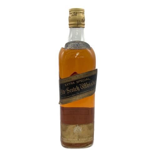 ジョニーウォーカー (Johnnie Walker) スコッチ コールドベック 760ml ブラックラベル 【特級】 未開封