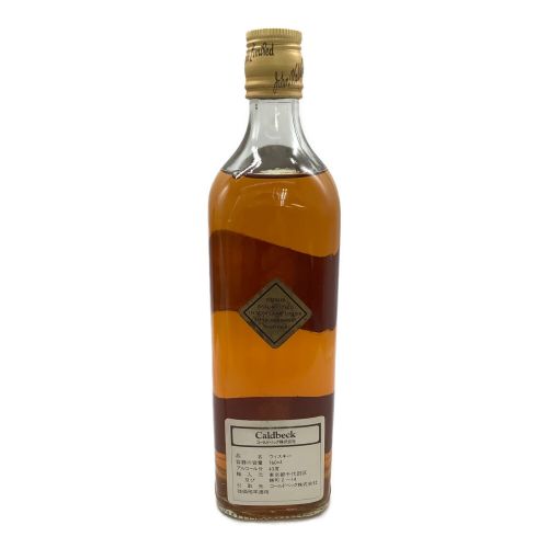 ジョニーウォーカー (Johnnie Walker) スコッチ コールドベック 760ml ブラックラベル 【特級】 未開封