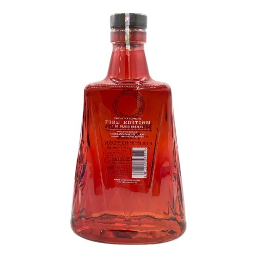 HIGHLAND PARK(ハイランドパーク) スコッチウィスキー 700ml  ファイアエディション 15年