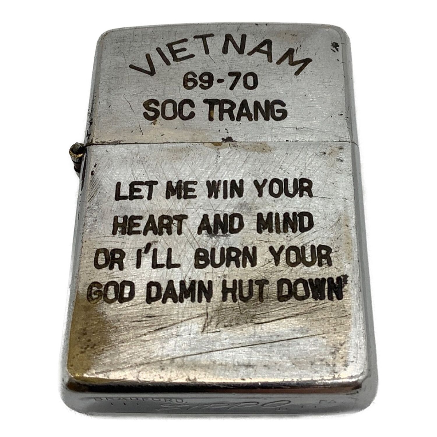 Zippo ジッポ ベトナムジッポー 1969年後期製造 69 70 Soc Trang トレファクonline