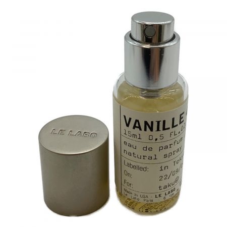 LE LABO (ル ラボ) VANILLE44（ヴァニーユ44）15ml