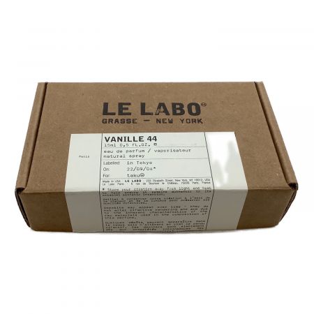 LE LABO (ル ラボ) VANILLE44（ヴァニーユ44）15ml