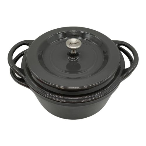 VERMICULAR (バーミキュラ) 鋳物ホーロー鍋 ブラック Mercedes Benz