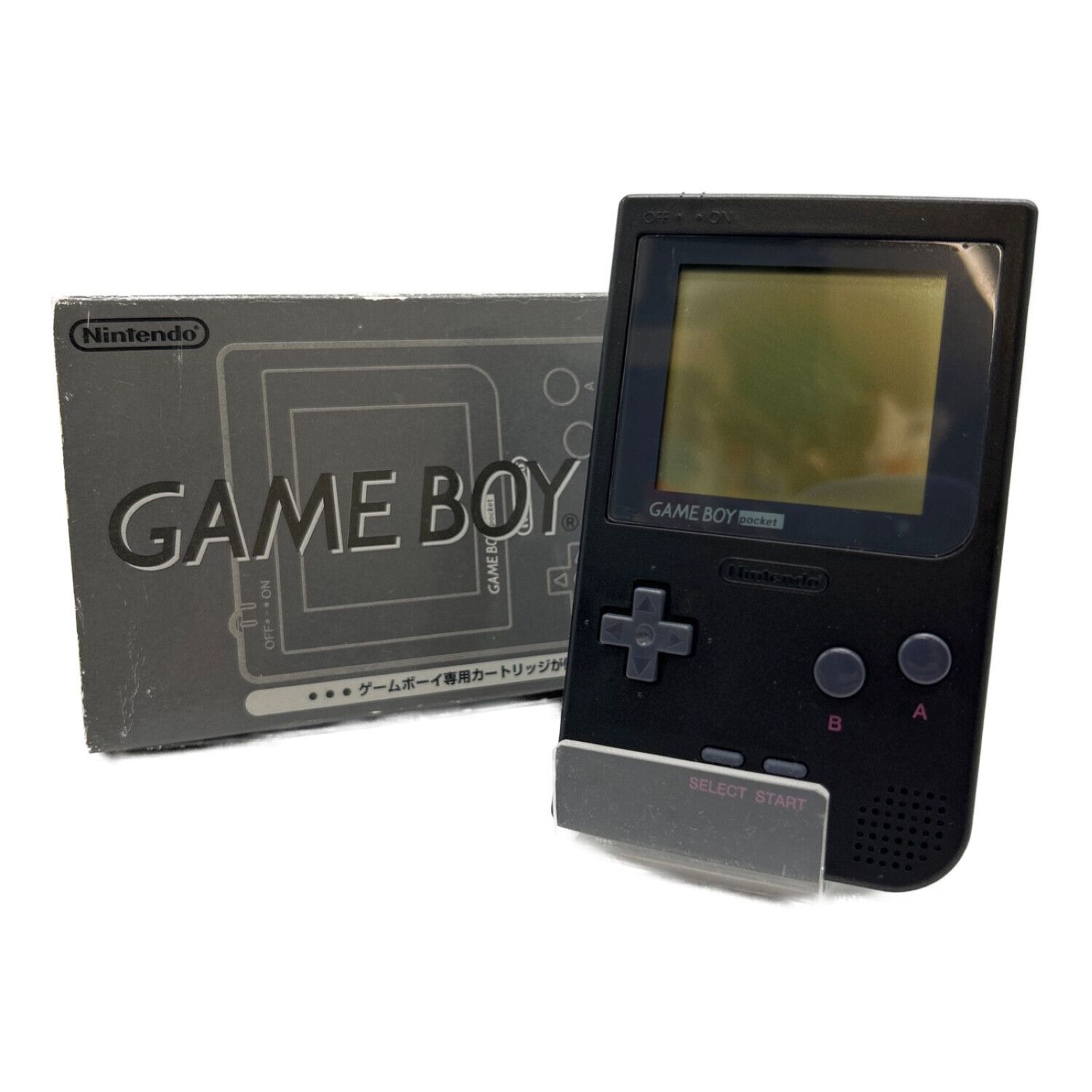 Nintendo (ニンテンドウ) GAMEBOY pocket 液晶画面変色あり MGB