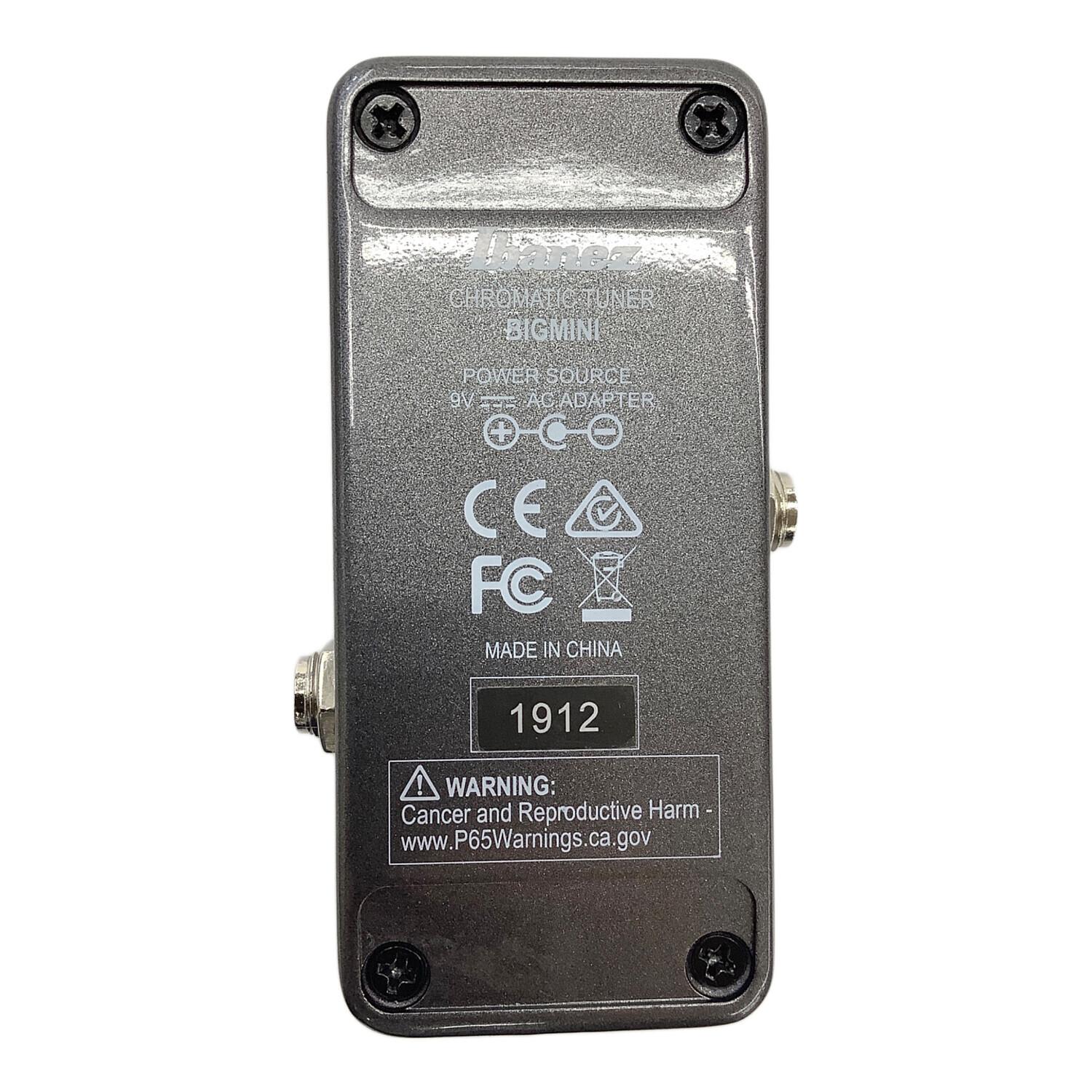 IBANEZ (アイバニーズ) BIGMINI ペダルチューナー｜トレファクONLINE