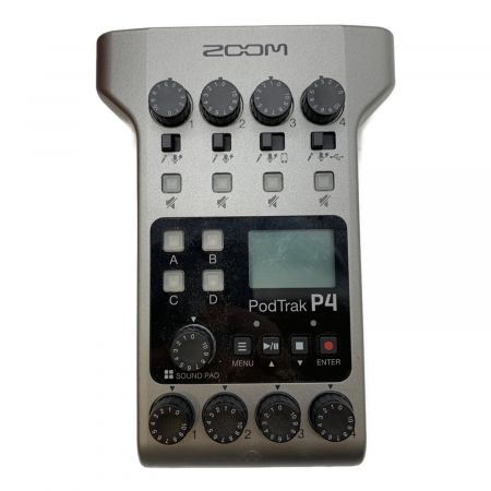 ZOOM (ズーム) 配信用レコーダー pod trak p4 -